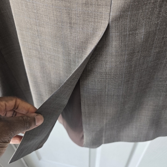 Lauren Ralph Lauren Sports Coat Men 52R Gray Black 100% Wool 2button Pinstripe - Picture 15 of 15